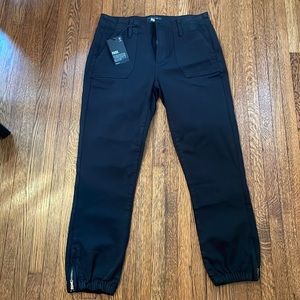 NWT Paige Mayslie Jogger - Black Overdye